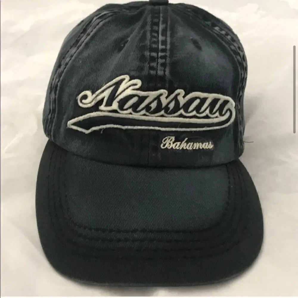 Kid's Nassau Bahamas Blue Denim Baseball Hat